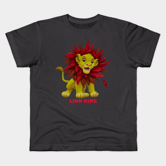 lion king mufasa Kids T-Shirt by socialm745